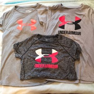 UNDER ARMOUR YTH SHIRTS•GREAT DEAL!!